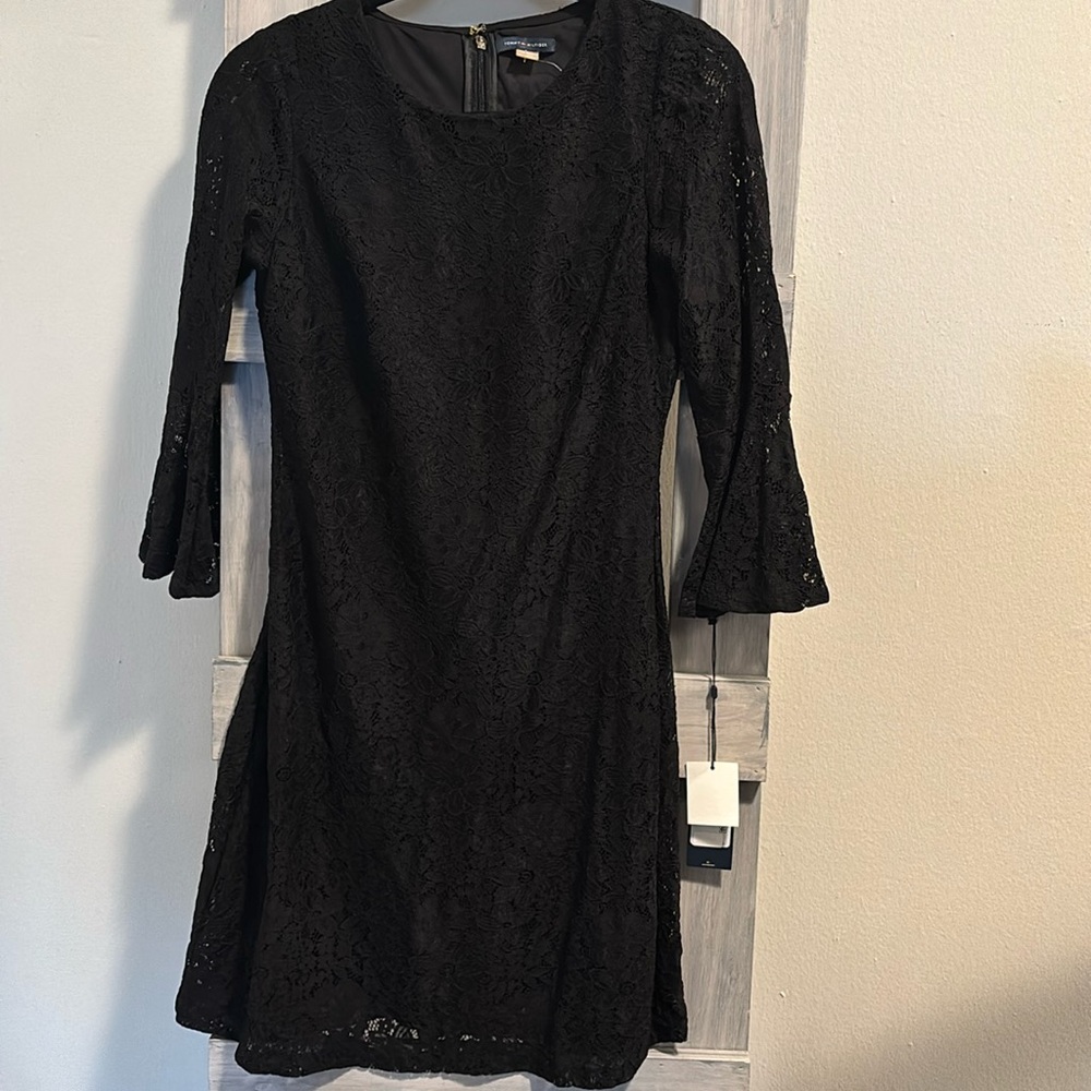Black Lace Tommy Hilfiger Dress Size 2